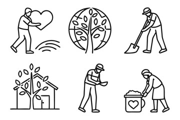 man and woman walking in the park