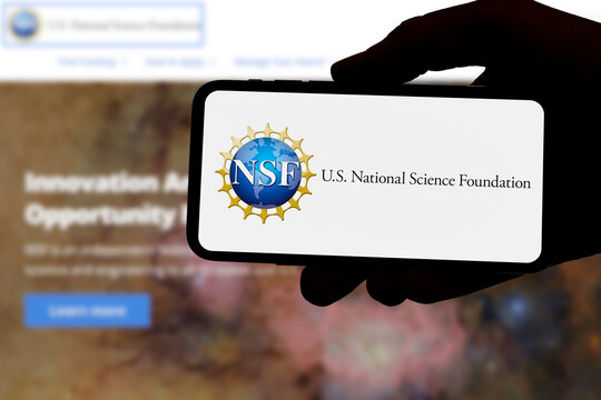 Guilherand-Granges, France - July 31, 2025. National Science Foundation (NSF), U.S. agency funding scientific research and STEM education across non-medical fields to advance innovation.