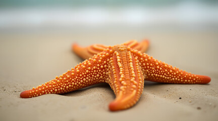 Rich orange hues and skin details in a crisp, focused marine image.