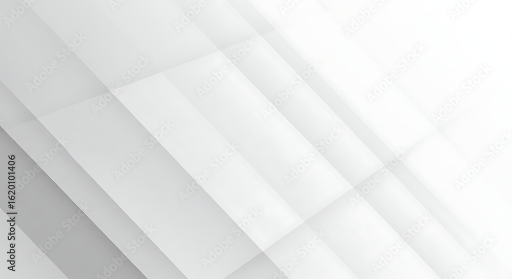 Poster modern minimalist white background with geometric lines and subtle gradients