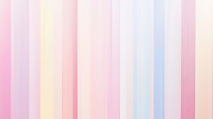 Pastel Palette Vertical Stripes, Gradient Colors for Soft Backgrounds or Textiles