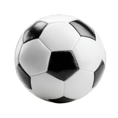Soccer Ball Classic Black and White Design Perfect for Sports Websites and Branding