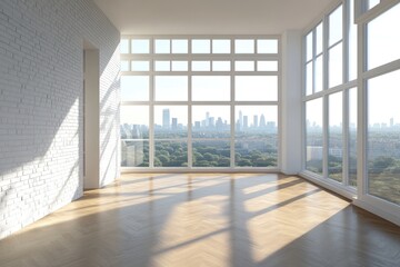 Sunny luxury apartment with city views