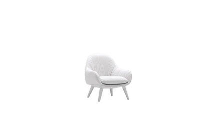 A white background photo of chair, white background --ar 16:9