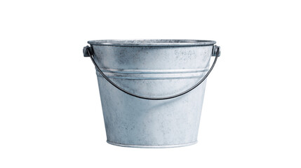 An individual bucket, white background --ar 16:9