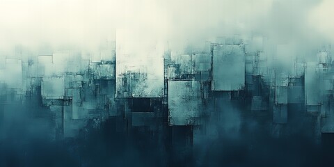 Modern abstract background with geometric round shapes in shades of orange, blue and beige, creating a bold and dynamic composition, perfect for modern design, branding	
