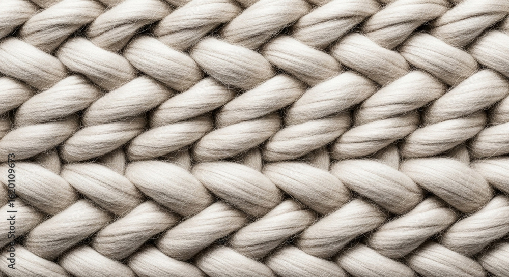 Poster a close-up view showcases a tightly woven, textured pattern of natural fibers, creating a visually i