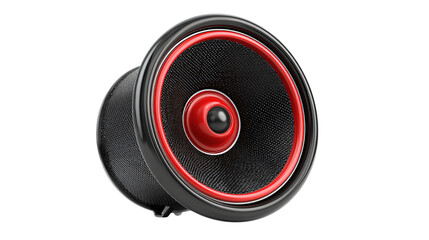 One speaker, white background --ar 16:9