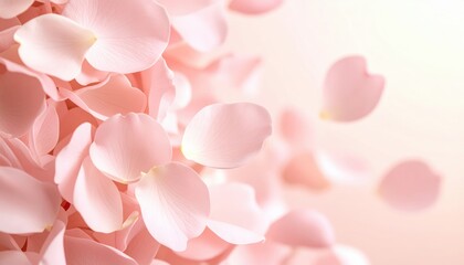 Delicate Pink Petals Close Up