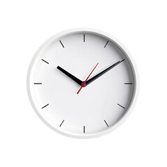 clock isolated on white