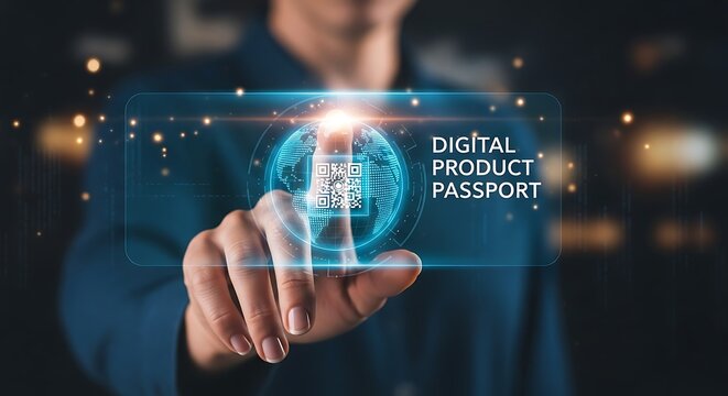 Digital Product Passport with QR Code for Global Transparency - Powered by Adobe