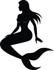 Beautiful fairy vector art illustration