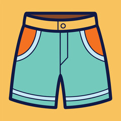shorts vector