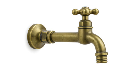 Traditional Water Tap Isolated
