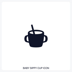 Baby Sippy Cup Icon