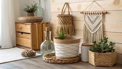 Handcrafted Recycled Glass Vase - Eco-Chic Home Accent