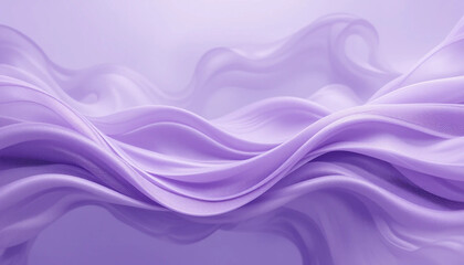 Elegant Purple Satin or Silk Waves Abstract Background

