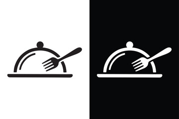 Restaurant  icon vector on White Background ,Vector Art Illustration on white background.
