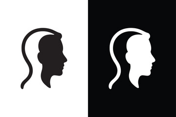 Skin icon vector on White Background ,Vector Art Illustration on white background.