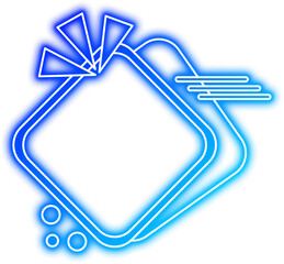 Neon Line Banner Icon