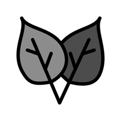 Leaf icon design template