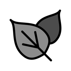 Leaf icon design template
