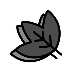 Leaf icon design template