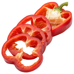 red pepper slices
