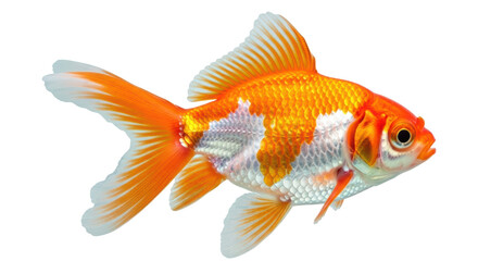 Isolated Goldfish