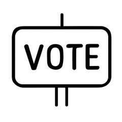 Civil Rights Movement icon set