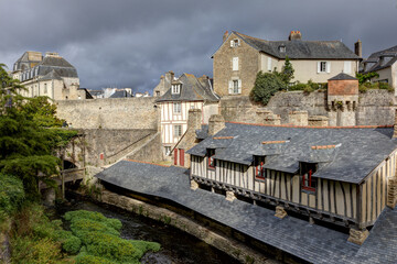 Ville de Vannes dans le département du Morbihan - Bretagne