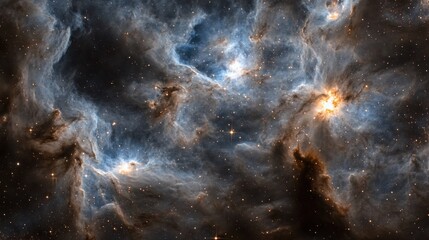 Cosmic Nebula Star birth, gas clouds, space, deep space, astronomy background