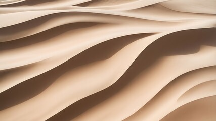 Obraz premium Patrón ondulado de dunas desérticas con luces y sombras marcadas