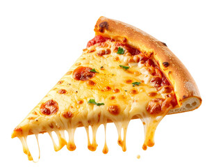 pizza isolated on white background