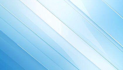 Fototapeta premium Elegant Abstract Blue Background with Diagonal Lines and Soft Gradient