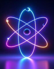 Neon atom illustration (1)