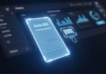Automated Billing System with Digital Invoice Processing and Barcode Scanner Integration for Efficient Financial Management.