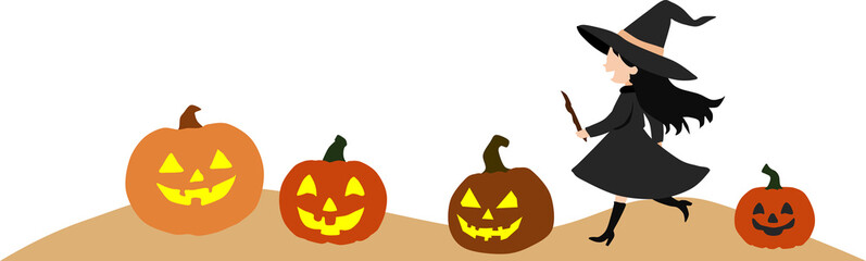 ハロウィーンのイラスト