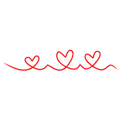 Hand-Drawn Red Painted Heart &ndash; Doodle Style Love Symbol Isolated on Transparent Background

