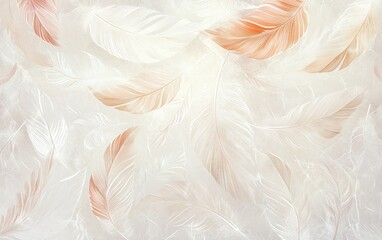 Obraz premium A colorful and soft pink feather boa with a fluffy texture