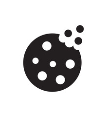 Cookie icons pack for website designs. Cookie vectors icons graphics pack