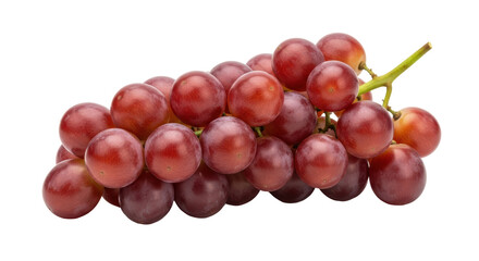 Isolated Red Grapes