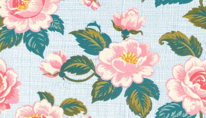 watercolor floral background
