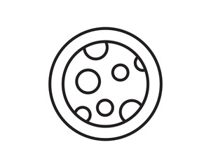 Cookie icons pack for website designs. Cookie vectors icons graphics pack