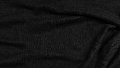 black fabric texture