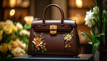 bag on the table 