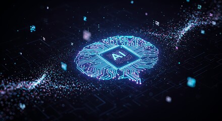 A cluster of social media notification icons floating on a vibrant, colorful gradient background.