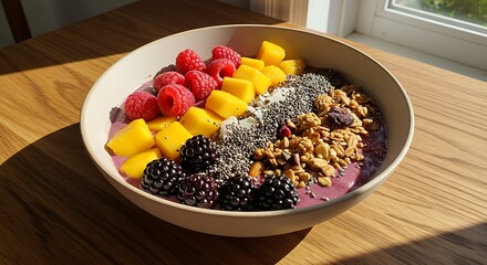 A cluster of social media notification icons floating on a vibrant, colorful gradient background.