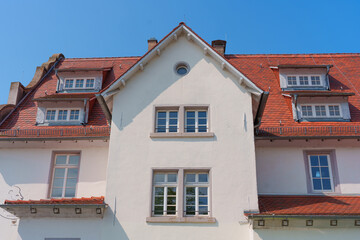  Historic Architecture Detail Of A Building In Zwingenberg Germany