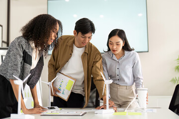 Sustainability Collaboration: Team Engaging with Renewable Energy Models